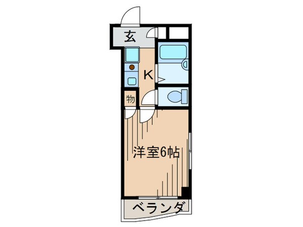 ラ・フォ－テュンヌの物件間取画像